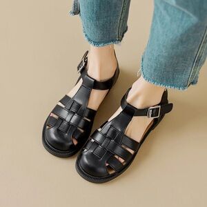 Elegant Black Women's Sandals